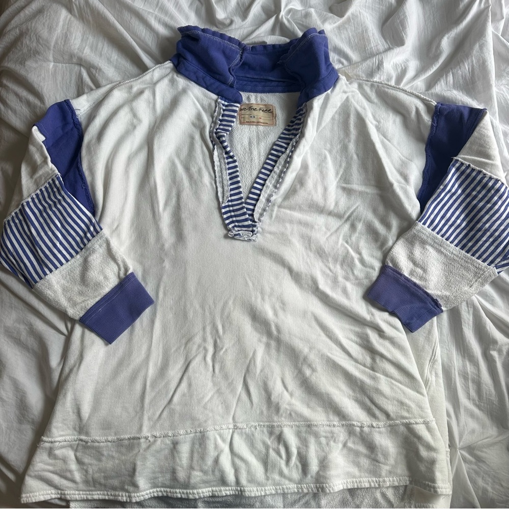 Free People Clean Prep Polo